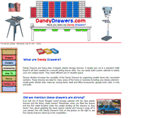 Tablet Screenshot of dandydrawers.com